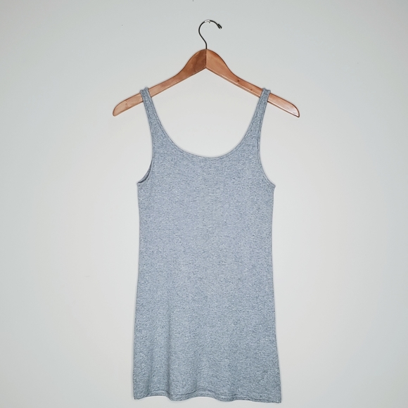 Eileen Fisher | Gray Tank with Tulle Floret Design - Picture 9 of 13